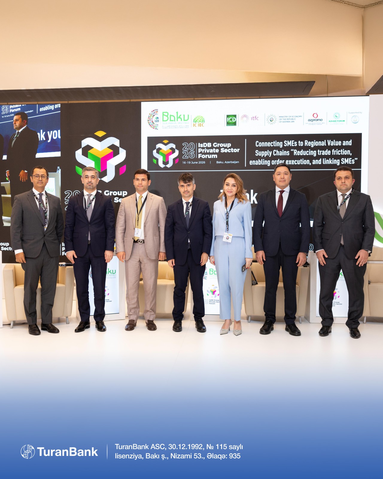 “TuranBank”ın İdarə Heyətinin sədri IsDB-nin illik toplantılarında çıxış etdi - FOTOLAR